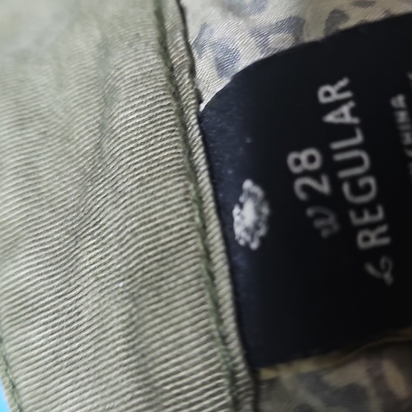 Maison Scotch & Soda Men's Green Snap Button Jeans Size 28x27 - Picture 5 of 7